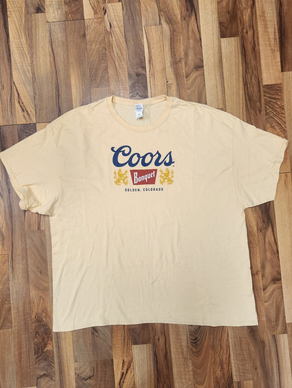 Coors Banquet t-shirt Mens Size 3XL Cotton